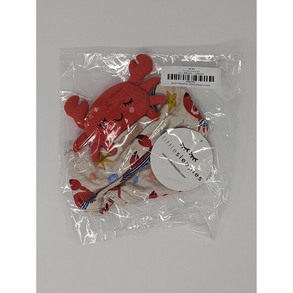 NIB Little Sleepies Beach Buddies Crab Lovey - Picture 1 of 2